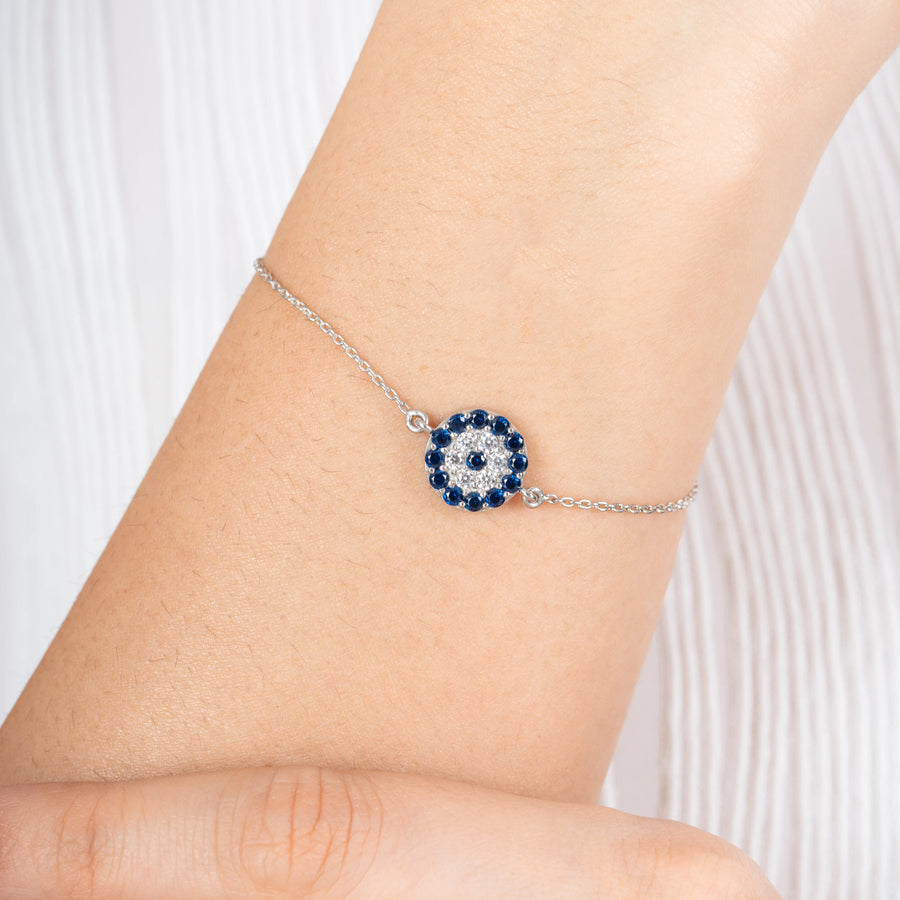 Circular Evil eye Bracelet