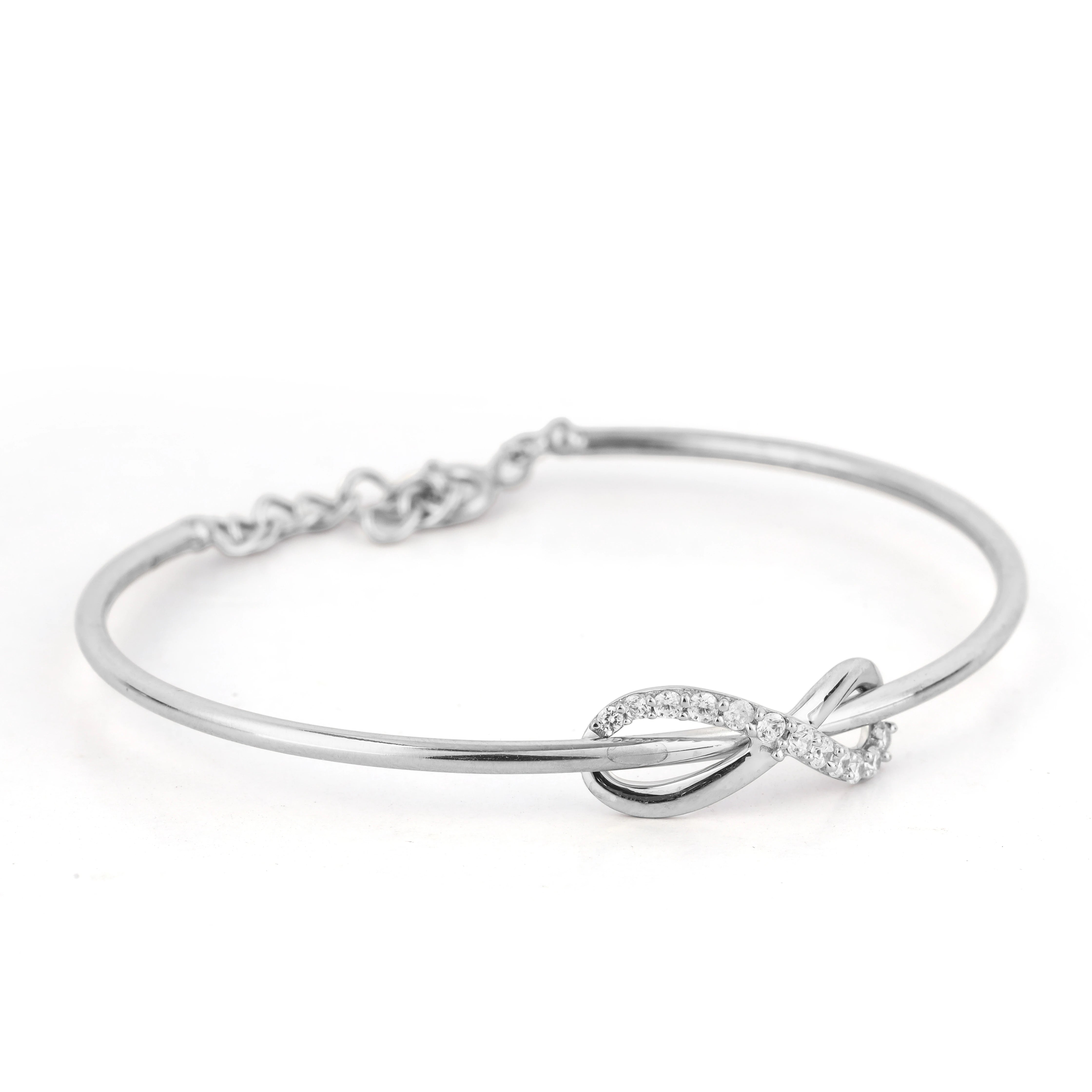 Infinity Silver bracelet Main image