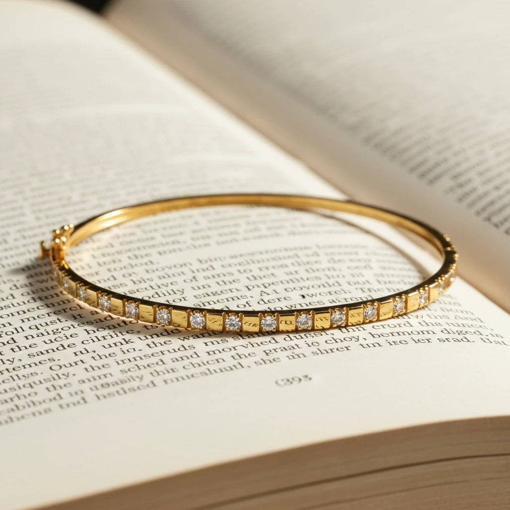 18KT Gold Timeless Spark Bracelet