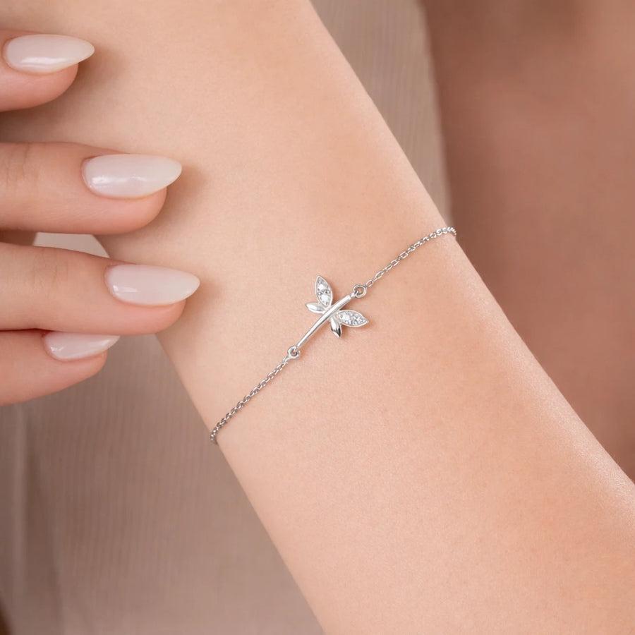 Minimalist Butterfly Bracelet