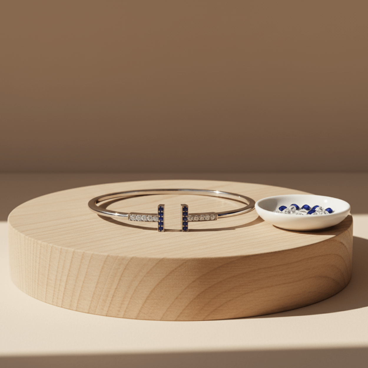 Twisting T Toi et Moi Diamond Bracelet - 92Five