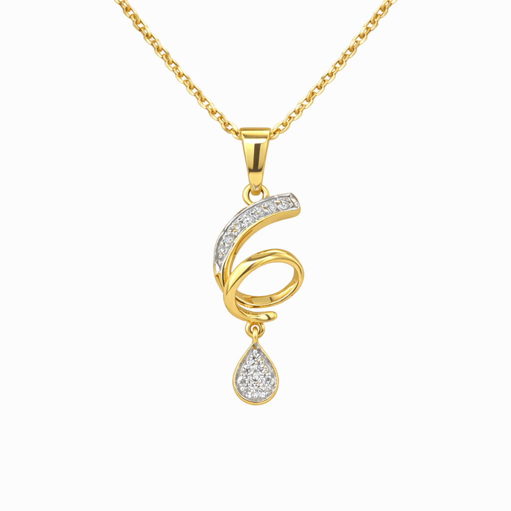 Lucky Six 18K Gold Vermeil Pendant