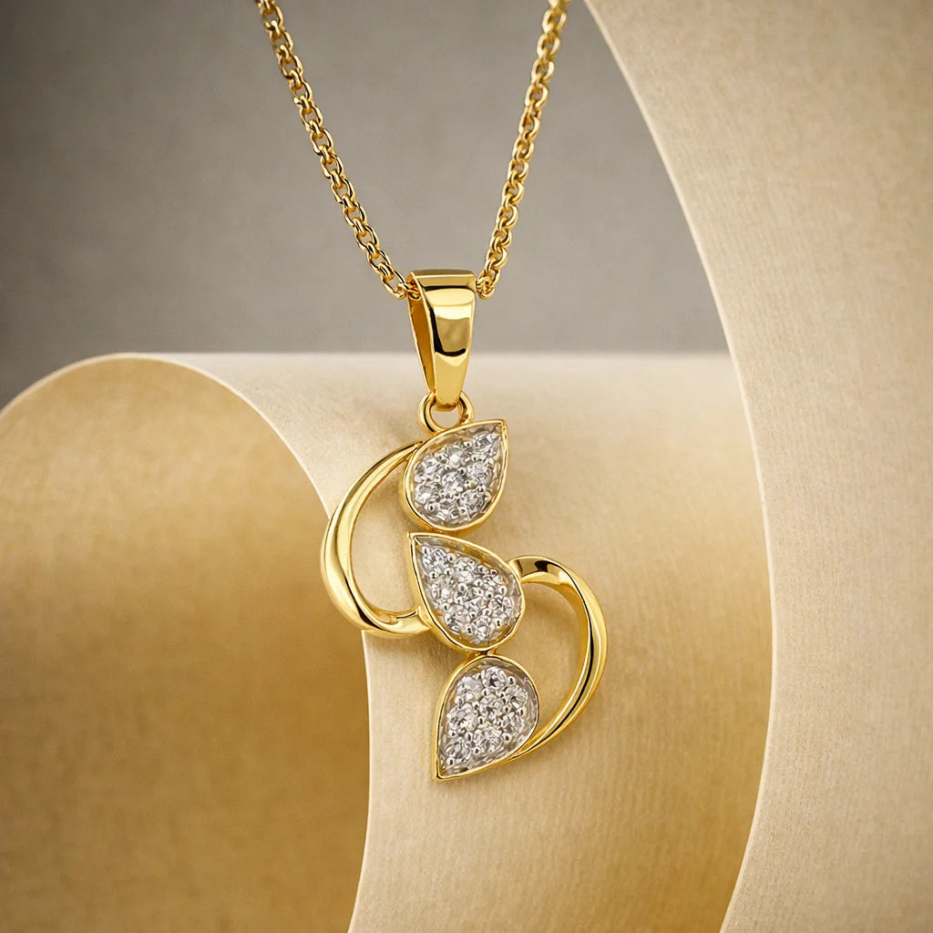 Eternal Bloom 18K Gold Vermeil Pendant Secondary image