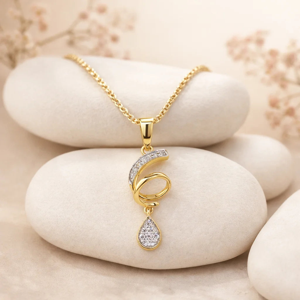 Lucky Six 18K Gold Vermeil Pendant