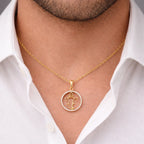 18KT Gold Ganesha Aura Pendant