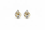 18KT Gold Eternal Flame Earrings