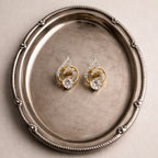 18KT Gold Eternal Flame Earrings