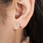 Tulip Minimalist Earrings