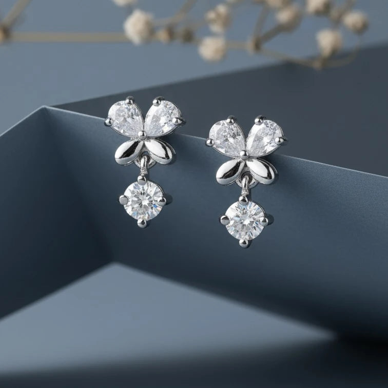 Dainty Bowknot Stud Earrings