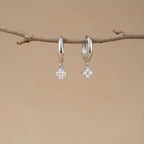 Diamond Dainty Huggies Earrings