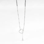 Heart Shape Delicate Diamond Mangalsutra