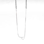 Infinity Heart Diamond Mangalsutra