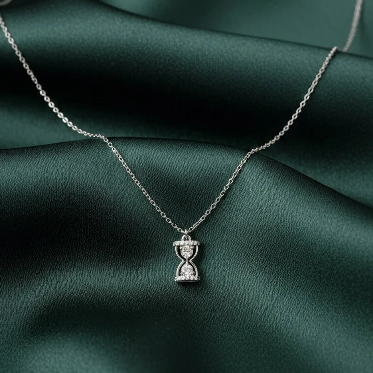 Sand Timer Charm Pendant