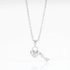 Heart lock and key Pendant