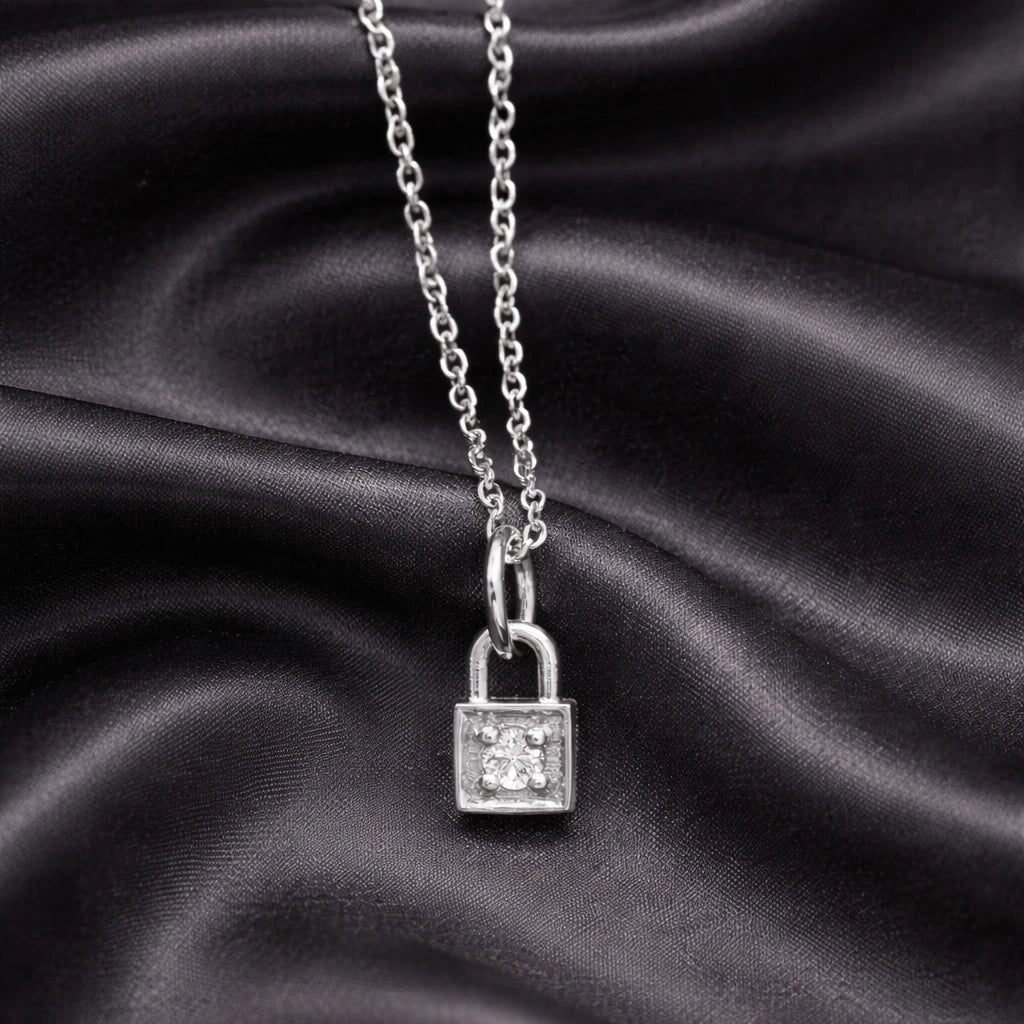 Lock Charm Pendant Secondary image