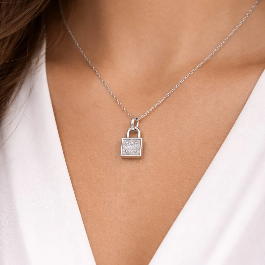 Lock Charm Pendant