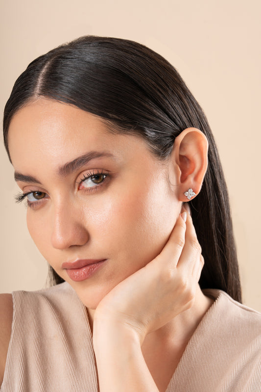 Leaf Ear Studs