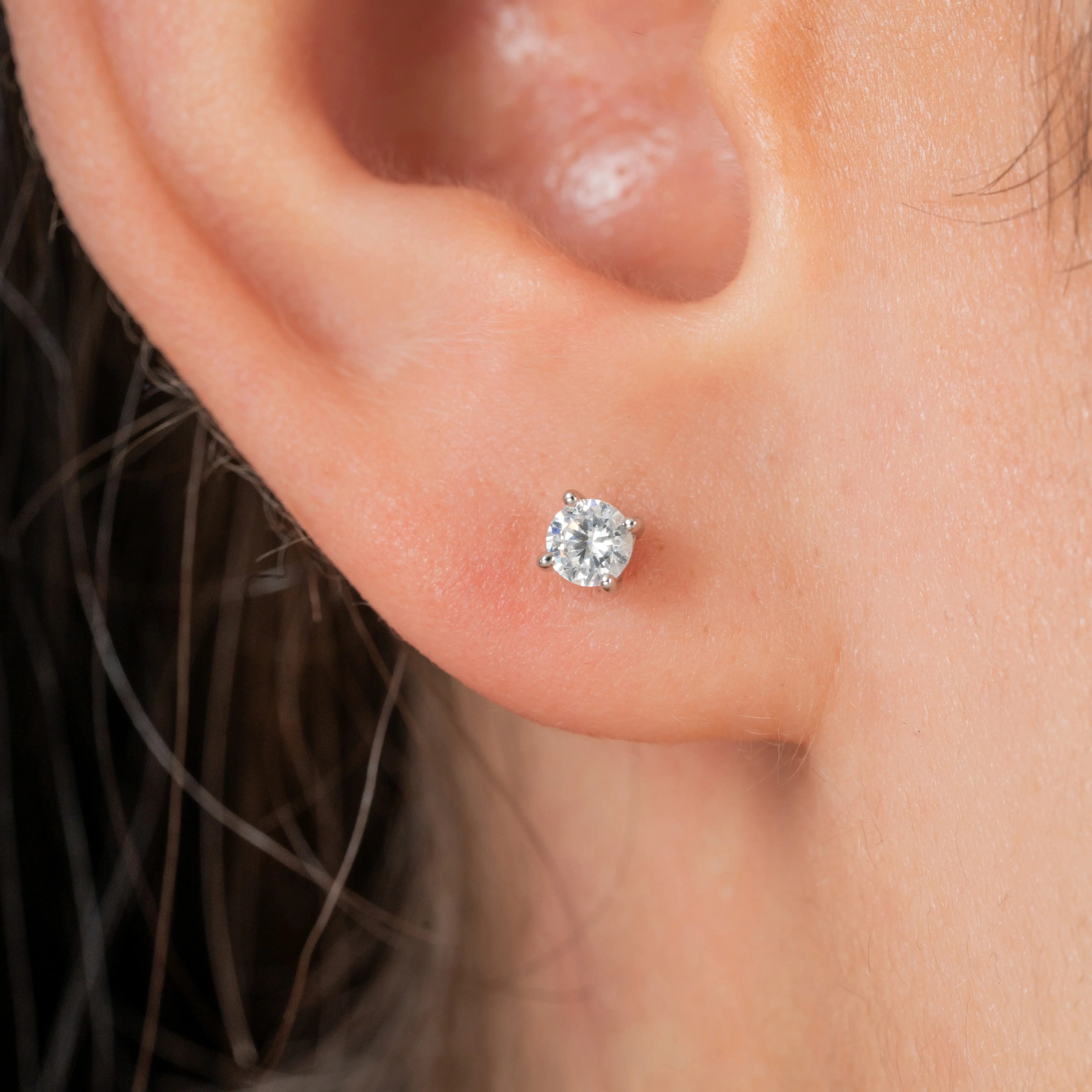 Simple Diamond Studs