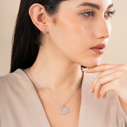 Dazzling Huggie Earrings