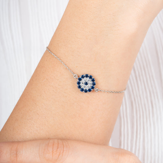 Circular Evil eye Bracelet - 92Five