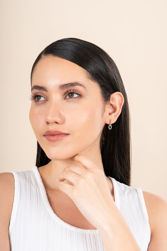 Circular Drop Earrings