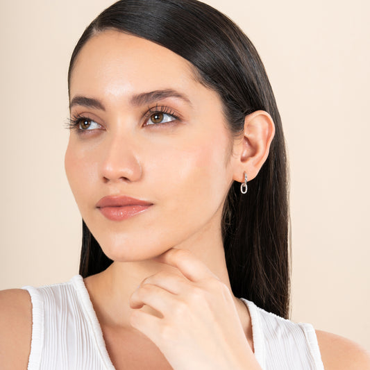 Circular Drop Earrings