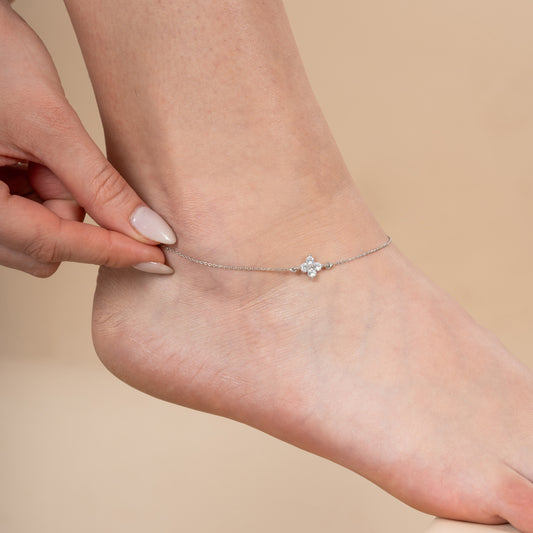Diamond Studded Anklet