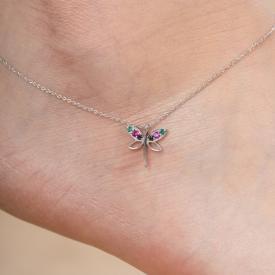 Butterfly Charm Anklet