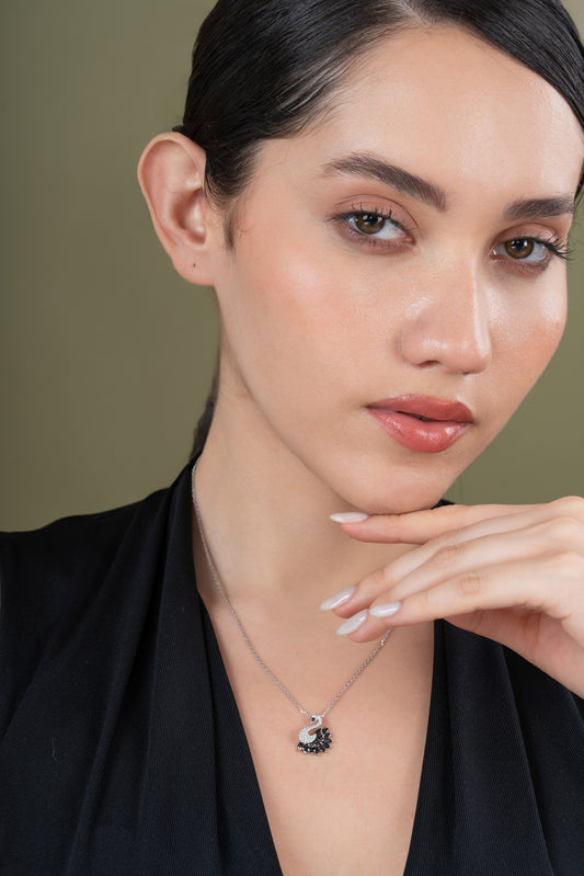 Swan Charm Pendant