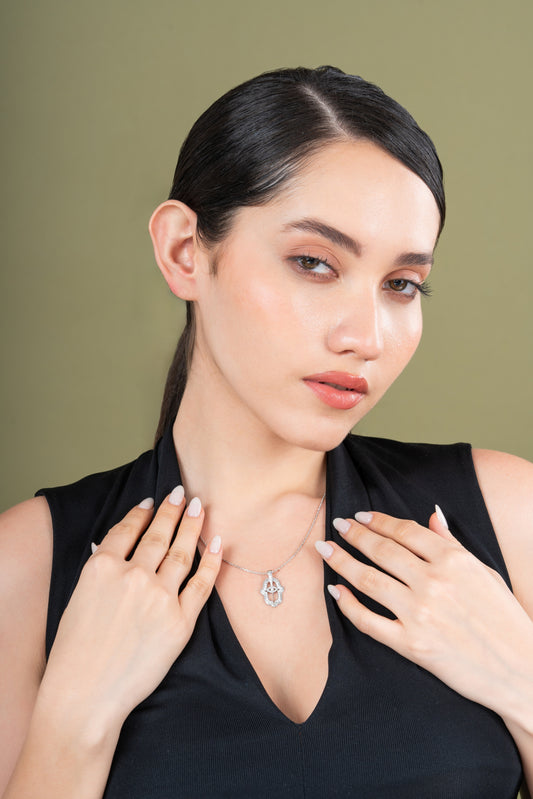 Hamsa Hand Charm Pendant