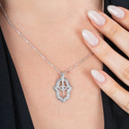Hamsa Hand Charm Pendant - 92Five