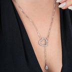 Heart Shape Delicate Diamond Mangalsutra - 92Five