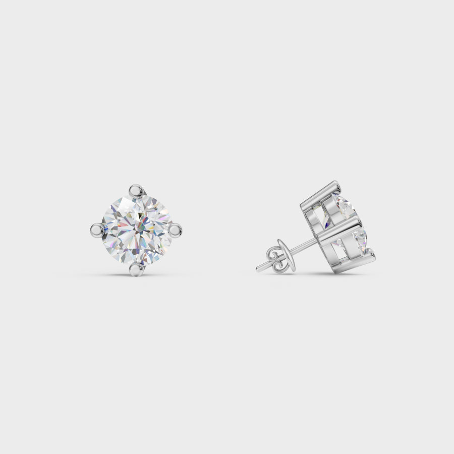 92five jewels 925 Silver Round Earrings Or Mini Studs Silver Jewellery for Women & Girl's | Great for Gifting