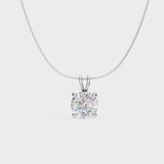 Round Shape Pendant Silver Jewellery for Women & Girl's | Great for Gifting - 92Five