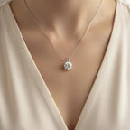 92FIVE JEWELS 925 Silver Round Shape PendantSilver Jewellery for Women & Girl's | Great for Gifting