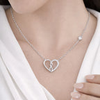 Twisted Heart 925 Silver Pendant & Earring Set – 92Five