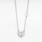 Twisted Heart 925 Silver Pendant