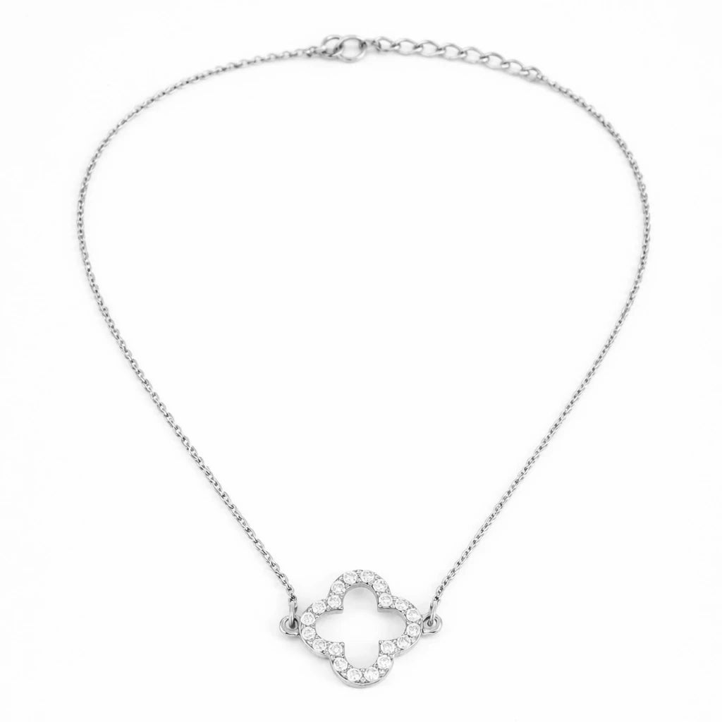 Clover Sparkle 925 Silver Pendant