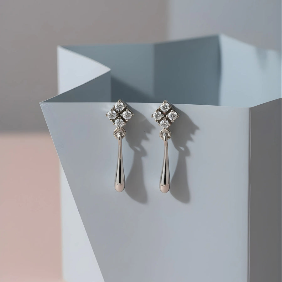 European Snowflake Earrings