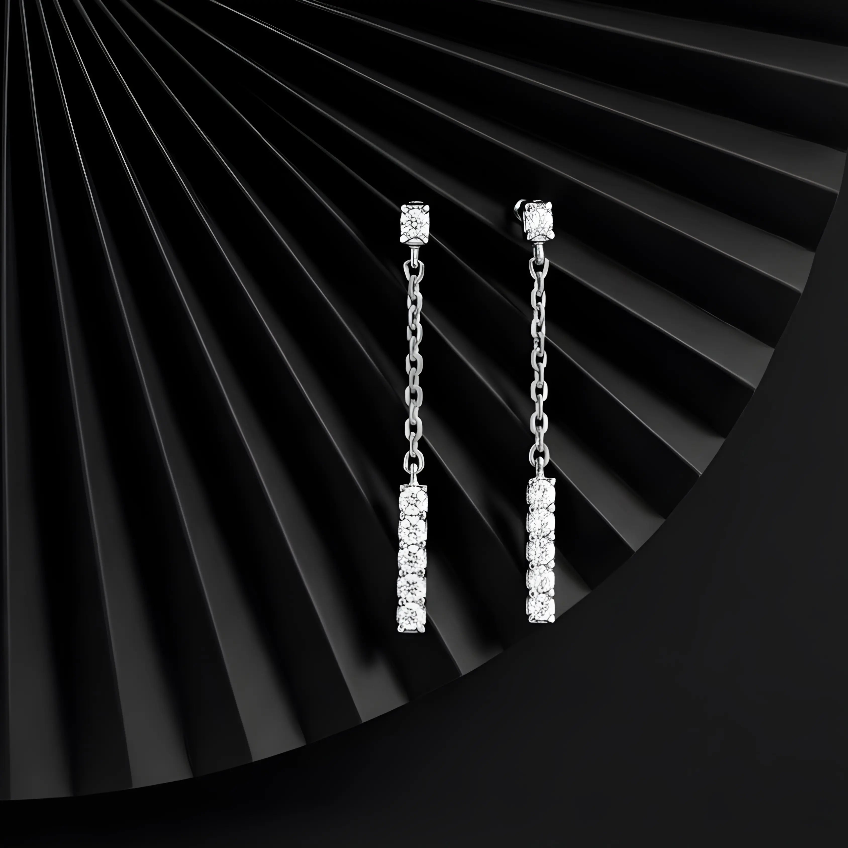 Everyday Diamond Drop Earrings