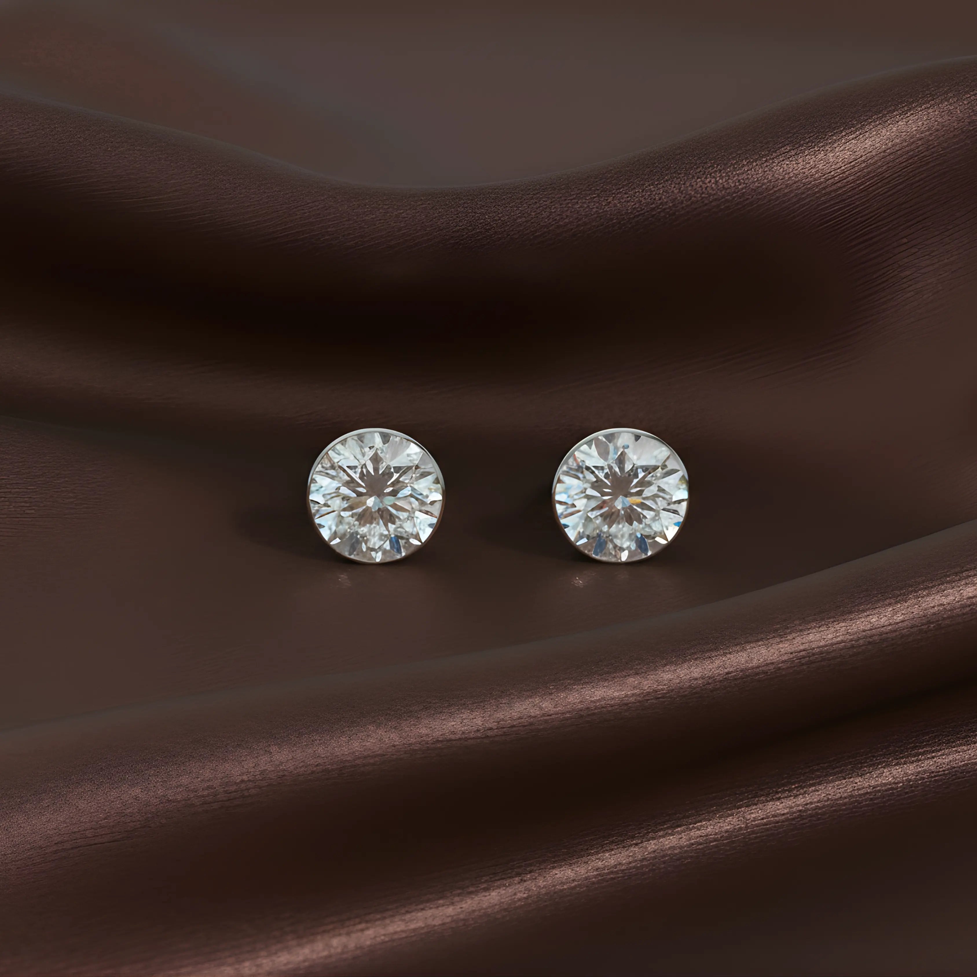 Solitaire Diamond Studs