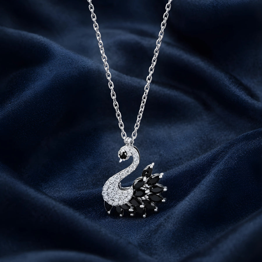 Swan Charm Pendant