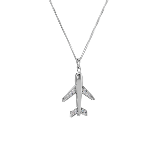 Airplane Charm Pendant