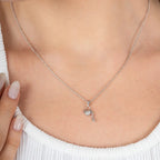 Heart lock and key Pendant