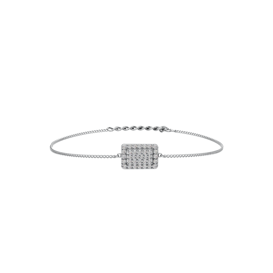 Sparkle Grid Bracelet – Modern Shine Meets Minimal Elegance