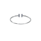 Twisting T Toi et Moi Diamond Bracelet - 92Five