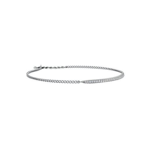Linear Diamond Bracelet