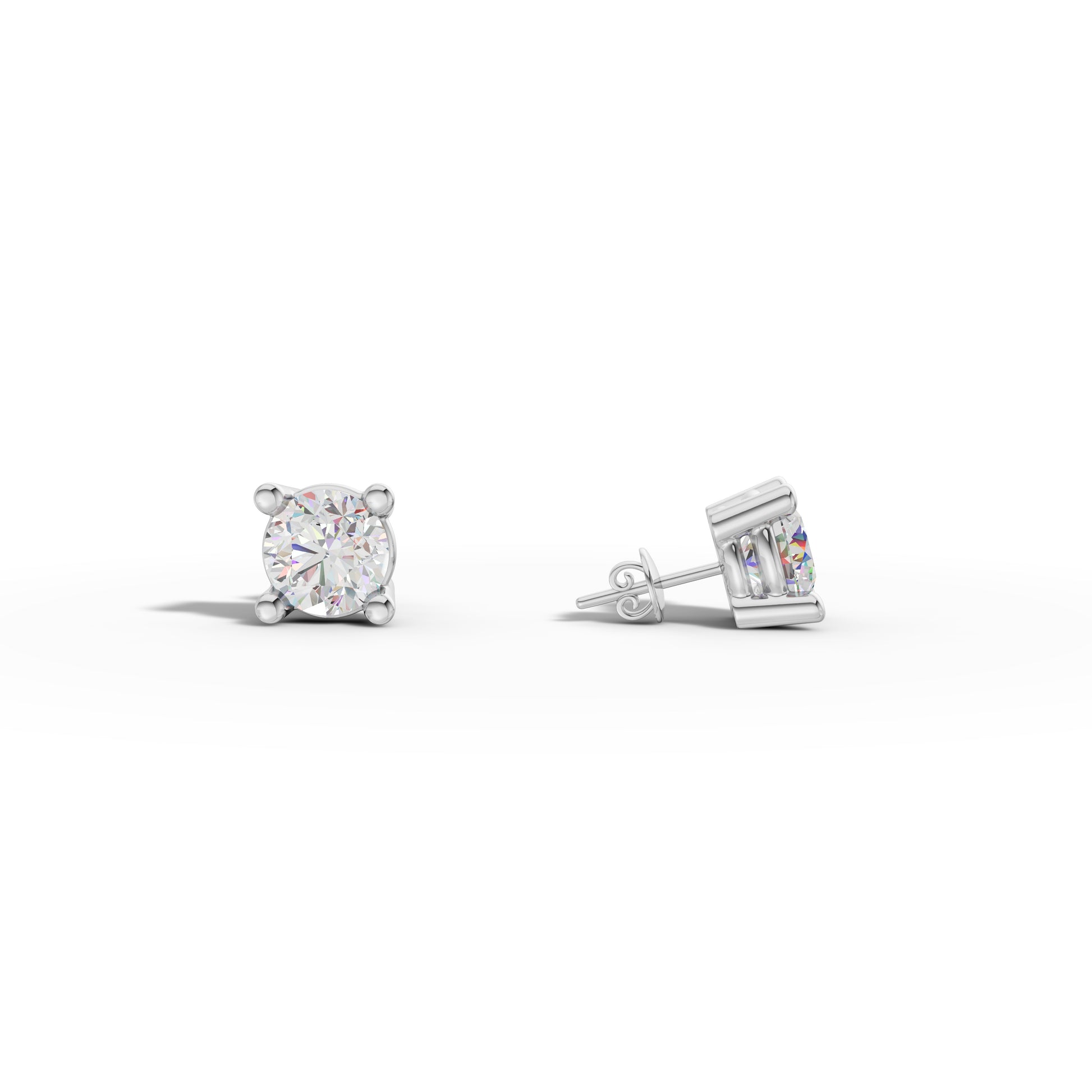 Simple Diamond Studs - 92Five
