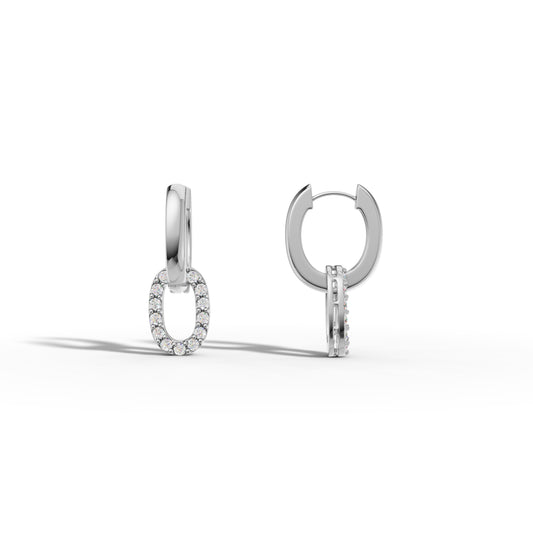 Circular Drop Earrings - 92Five