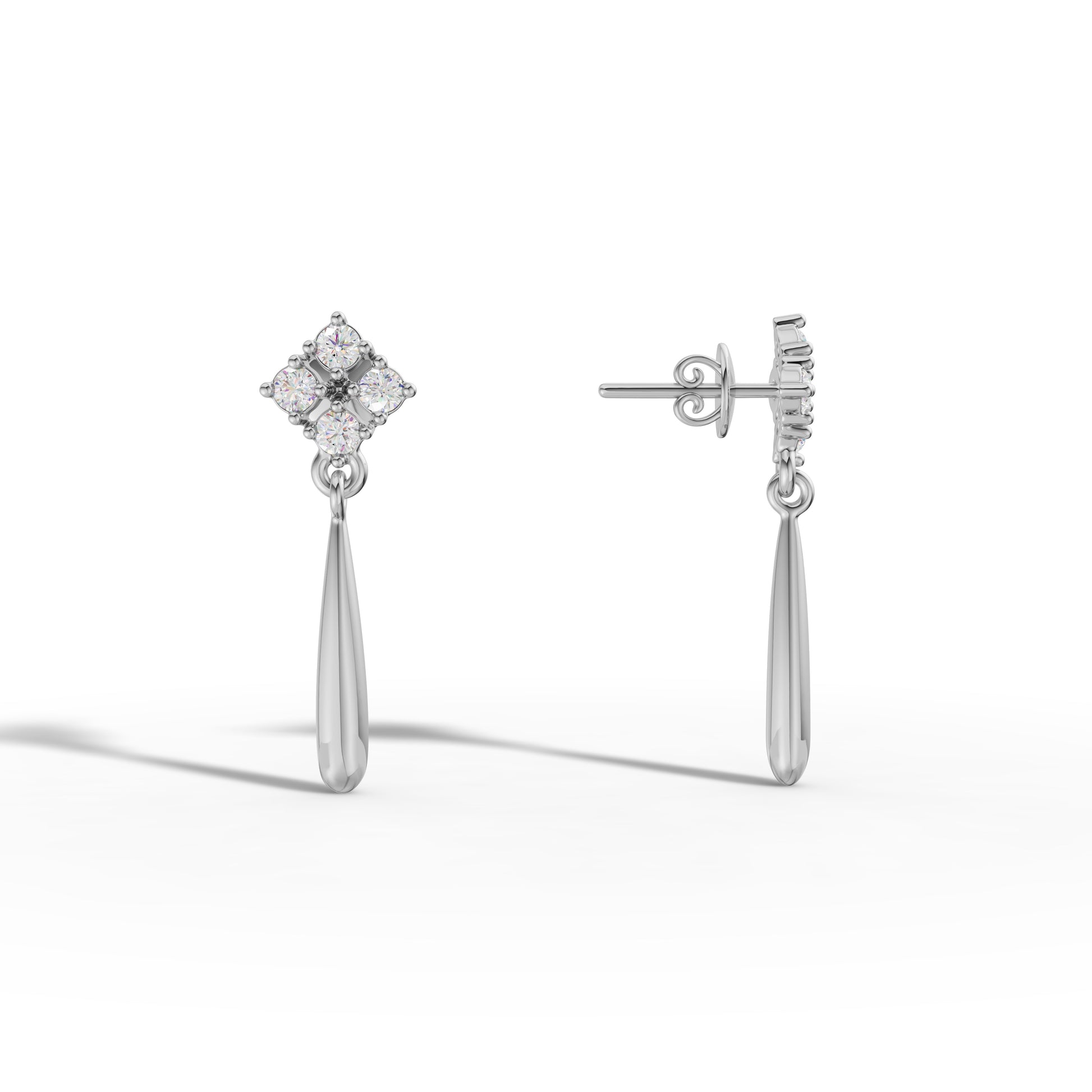 European Snowflake Earrings - 92Five